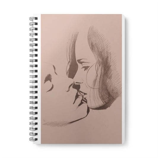 Romantic Sketch A5 Wirobound Notebook
