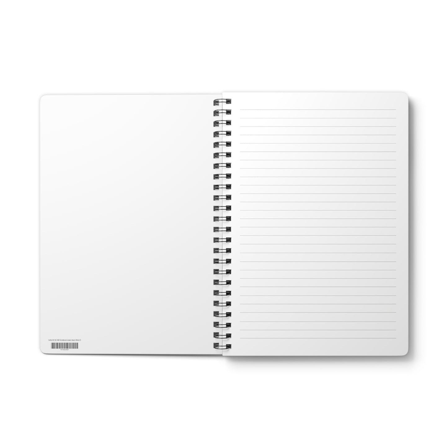A5 Spiral Notebook — Sketch Portrait Cover