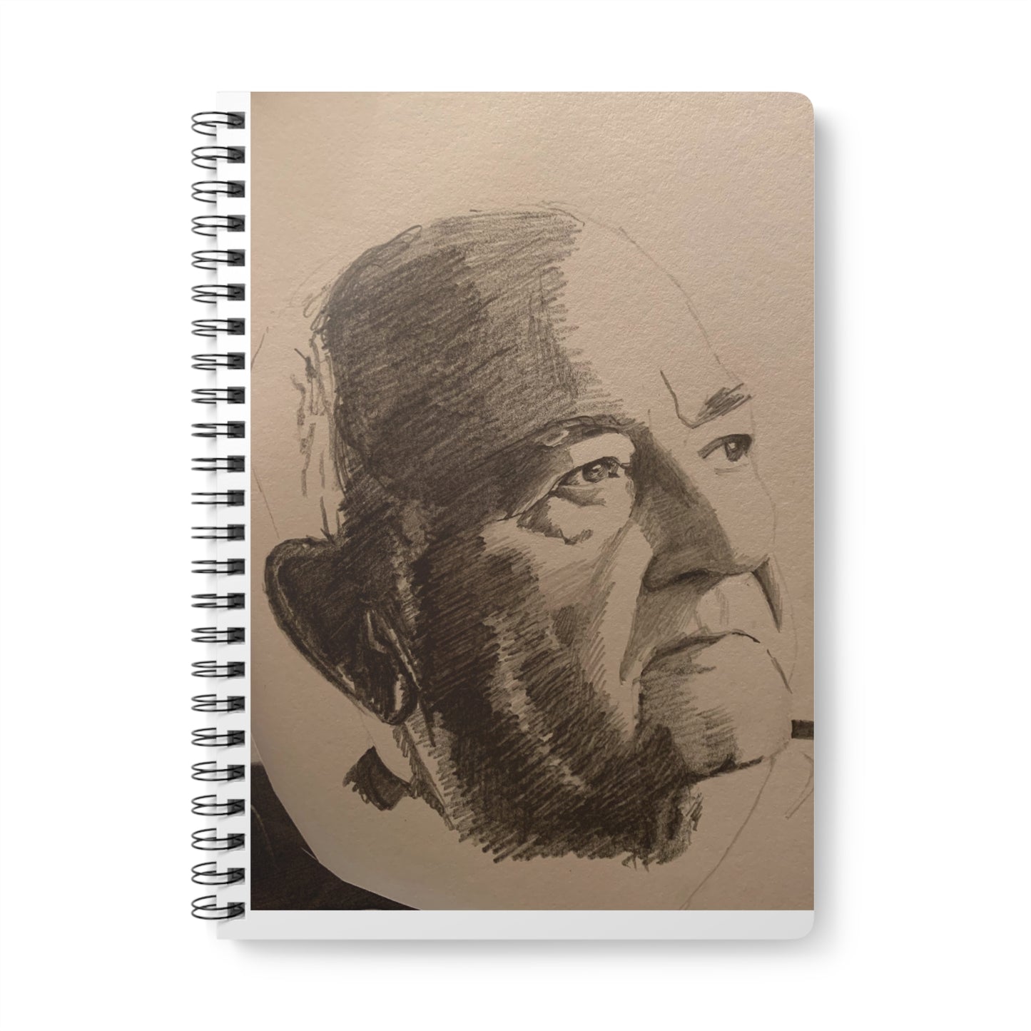 Portrait Sketch A5 Wirobound Notebook – Artist Journal & Sketchbook